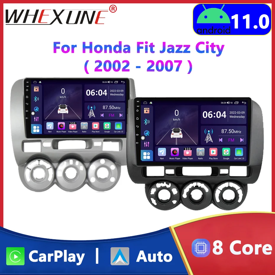 4G 2 Din Android 12.0 Auto Radio Car Multimedia Player Carplay GPS Navigation WIFI Head Unit For Honda Fit Jazz City 2002 - 2007
4G 2 Din Android 12.0 Auto Radio Car Multimedia Player Carplay GPS Navigation WIFI Head Unit For Honda Fit Jazz City 2002 - 2007