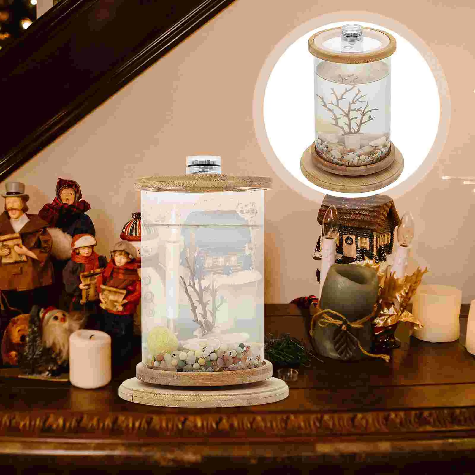 Desktop Micro View Aquarium Household Tank Supply Fish Bowl Transparent Decorative Fish tank
Desktop Micro View Aquarium Household Tank Supply Fish Bowl Transparent Decorative Fish tank