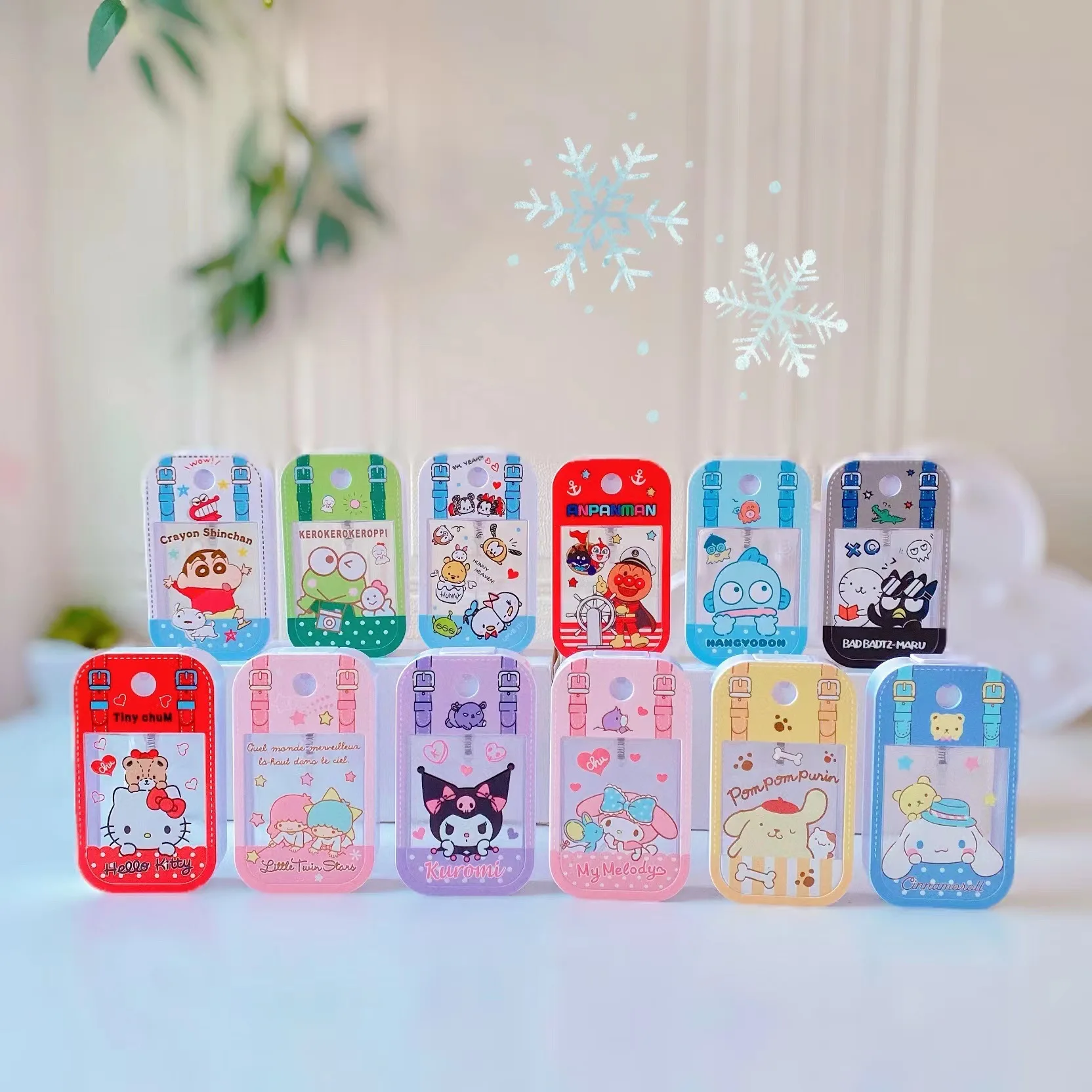 50 мл Kawaii Anime Kuromi My Melody Cinnamoroll Helllo Kitty Sanrio аксессуары парфюм алкогольное дезинфицирующее средство
50 мл Kawaii Anime Kuromi My Melody Cinnamoroll Helllo Kitty Sanrio аксессуары парфюм алкогольное дезинфицирующее средство