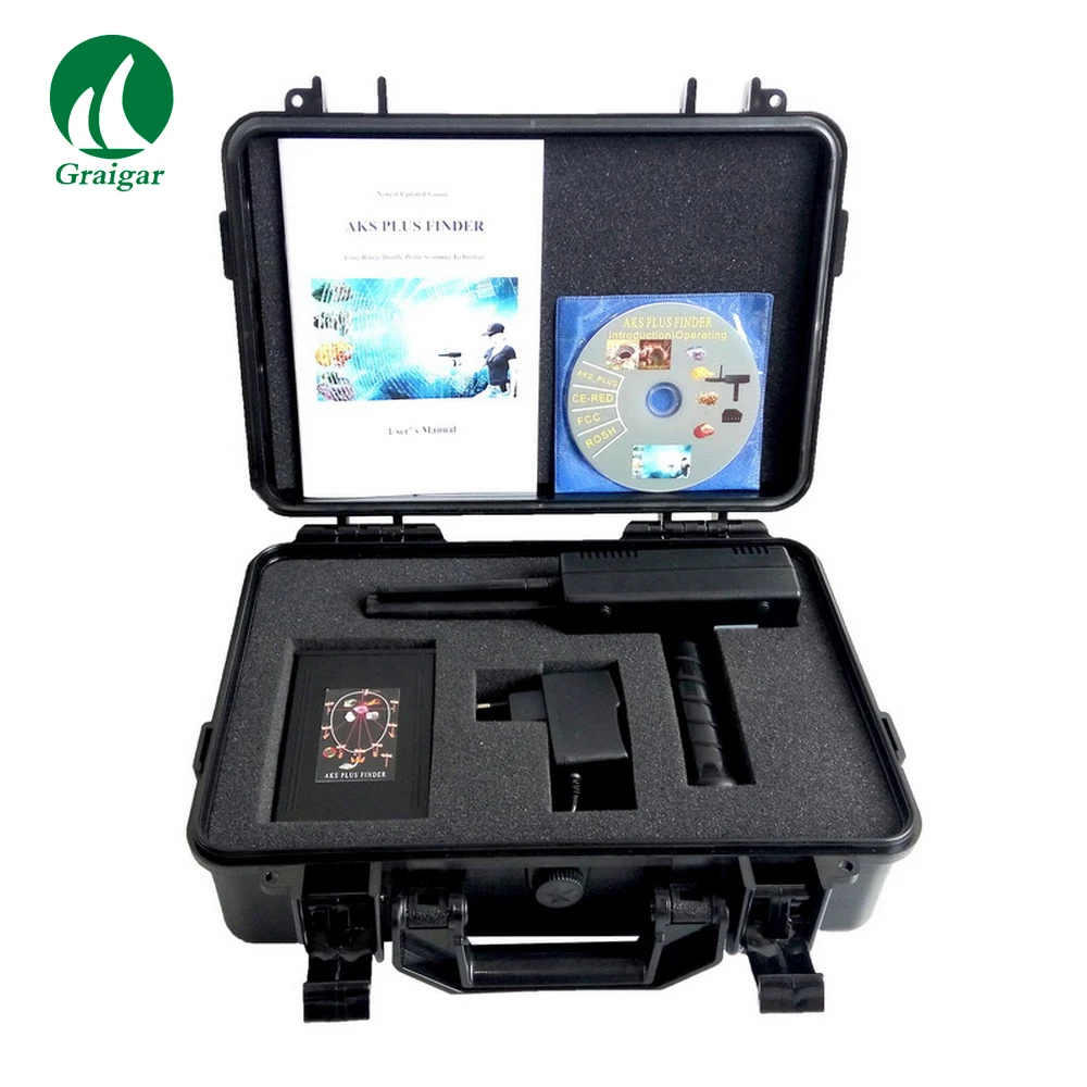 Brand New AKS PLUS FINDER Excellent Scanning Finder for Gold Metals Search for Gold, Diamond, Silver, Copper, Precious Stones
Brand New AKS PLUS FINDER Excellent Scanning Finder for Gold Metals Search for Gold, Diamond, Silver, Copper, Precious Stones