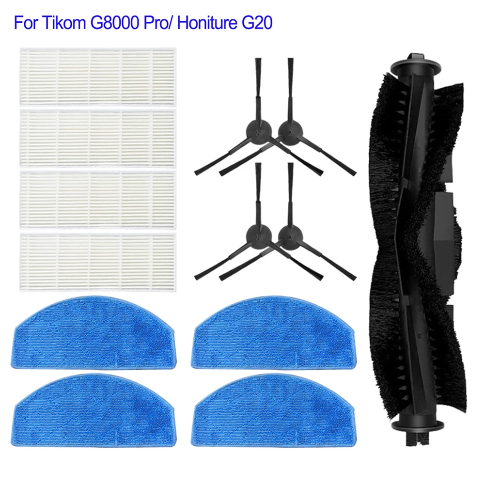 Roller Side Brush Filter Sponge Kit For Tikom G8000 Pro&Honiture G20 Filters Cleaning Brushes Replacement Vacuum Cleaner Accesso
Roller Side Brush Filter Sponge Kit For Tikom G8000 Pro&Honiture G20 Filters Cleaning Brushes Replacement Vacuum Cleaner Accesso