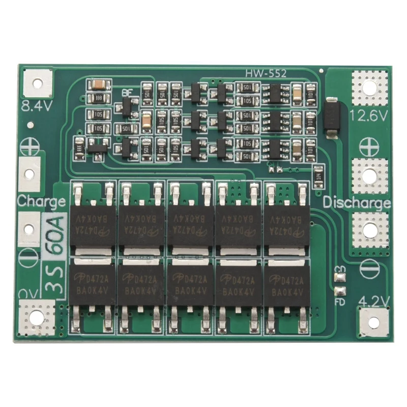 10X 3S 60A Bms плата 11,1 V 12,6 V 18650 Защитная плата литий-ионной, литиевой батареи улучшенная версия
10X 3S 60A Bms плата 11,1 V 12,6 V 18650 Защитная плата литий-ионной, литиевой батареи улучшенная версия