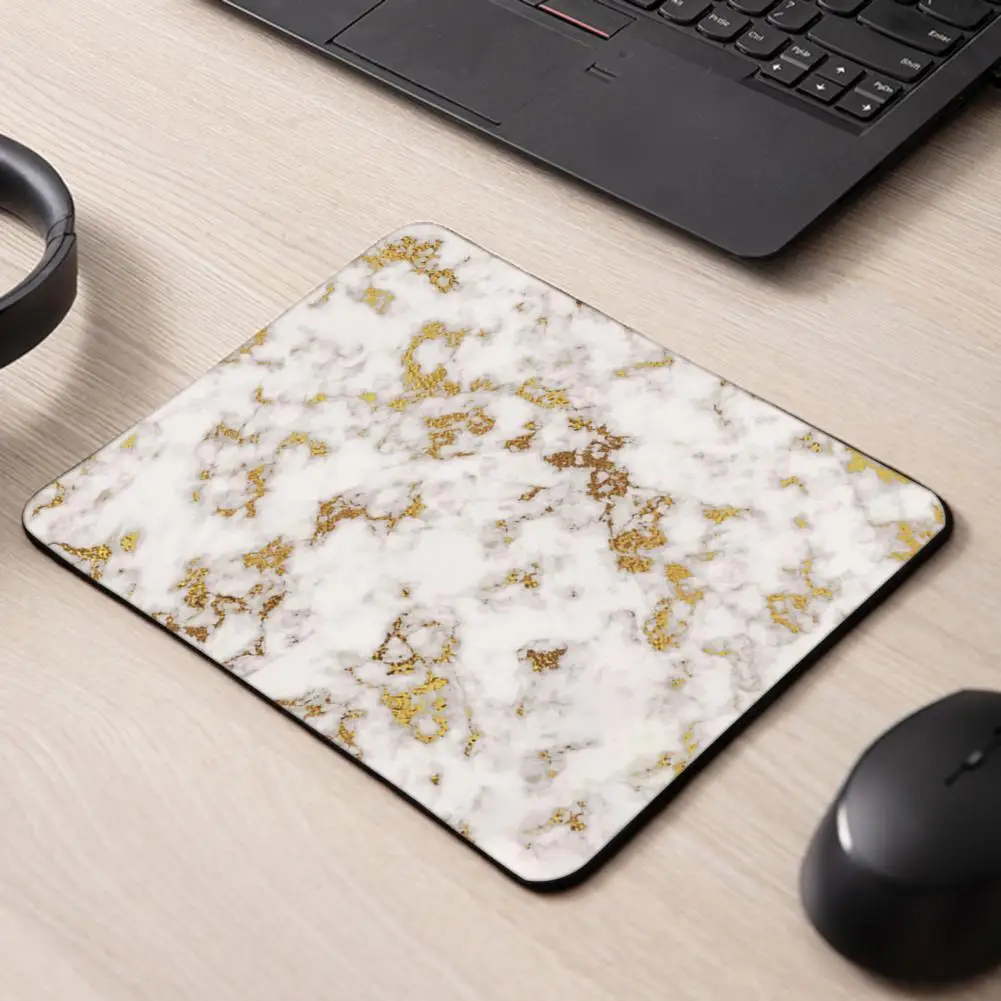 Mouse Pad Soft Rubber Non-slip Marble Stripe Block Desk Mouse Mat Wrist Rest for Office Accessories
Mouse Pad Soft Rubber Non-slip Marble Stripe Block Desk Mouse Mat Wrist Rest for Office Accessories