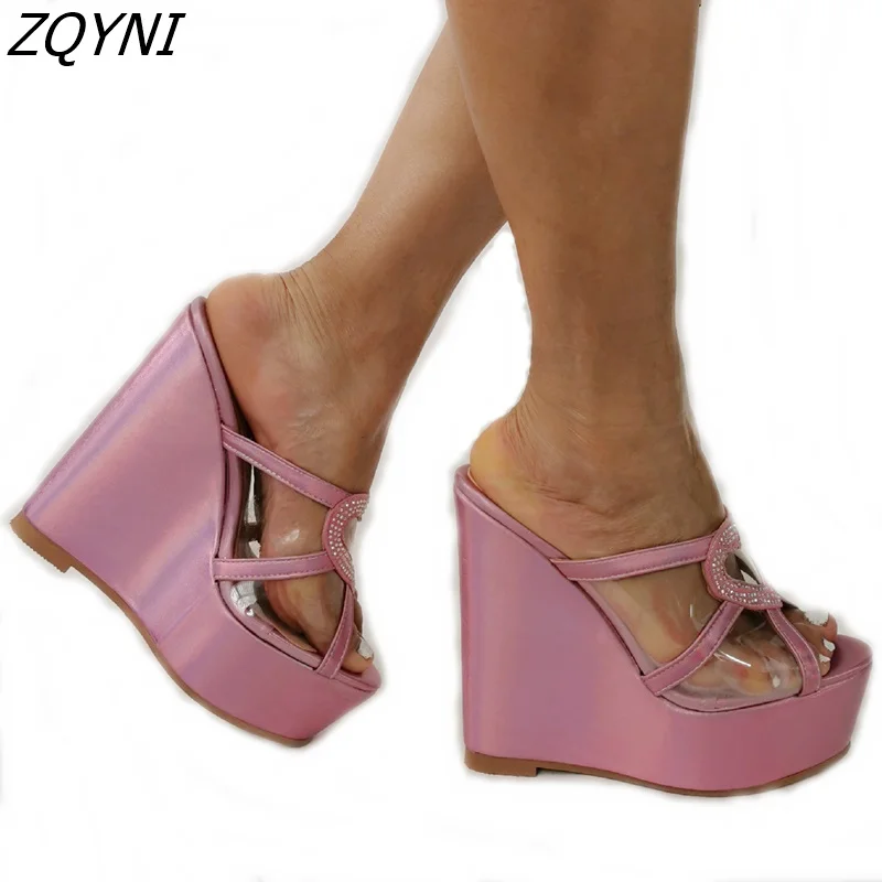 2022 summer new high heels slippers women's thick soled sandals women's office wedding casual Gladiator shoes 47
2022 summer new high heels slippers women's thick soled sandals women's office wedding casual Gladiator shoes 47