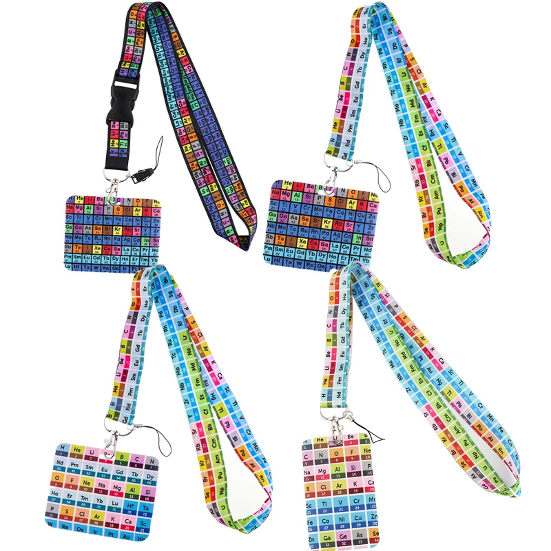 Periodic Table of Elements Lanyard Neck Strap Art Anime Fashion Lanyards Bus ID Name Work Card Holder Accessories Decorations
Periodic Table of Elements Lanyard Neck Strap Art Anime Fashion Lanyards Bus ID Name Work Card Holder Accessories Decorations