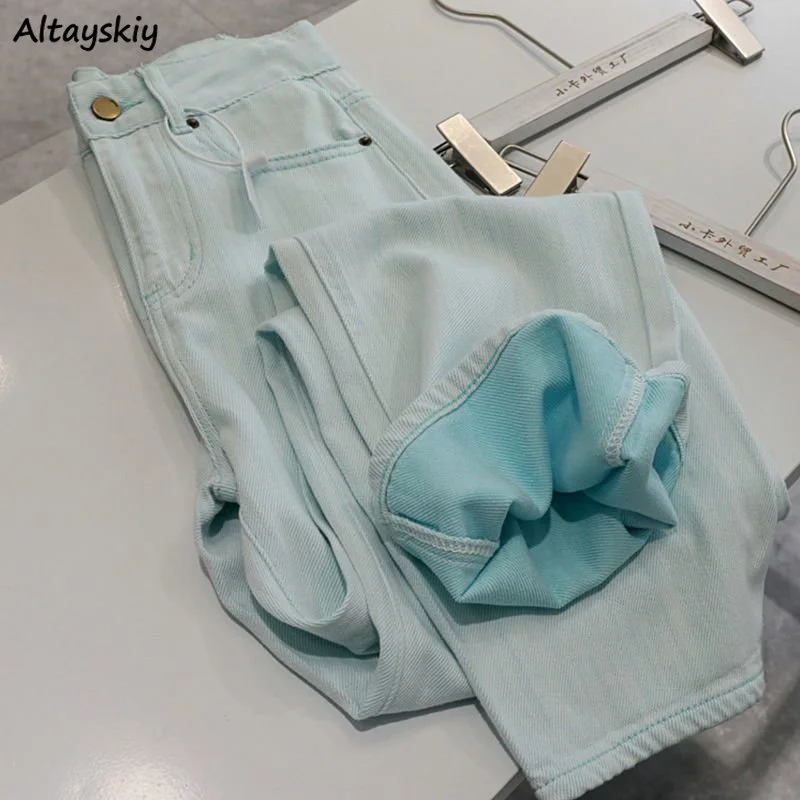 Jeans Women Baggy Ladies Sweet Style Spring Casual Full Length Denim Empire Streetwear BF Student Cozy Vintage Straight Bottoms
Jeans Women Baggy Ladies Sweet Style Spring Casual Full Length Denim Empire Streetwear BF Student Cozy Vintage Straight Bottoms