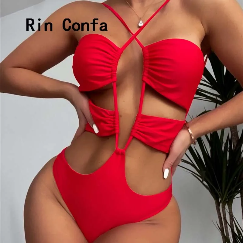 Новый Стиль Бикини Rin Confa, однотонный Цельный купальник, Лидер продаж, весенний Модный женский купальник, красный сексуальный бикини
Новый Стиль Бикини Rin Confa, однотонный Цельный купальник, Лидер продаж, весенний Модный женский купальник, красный сексуальный бикини