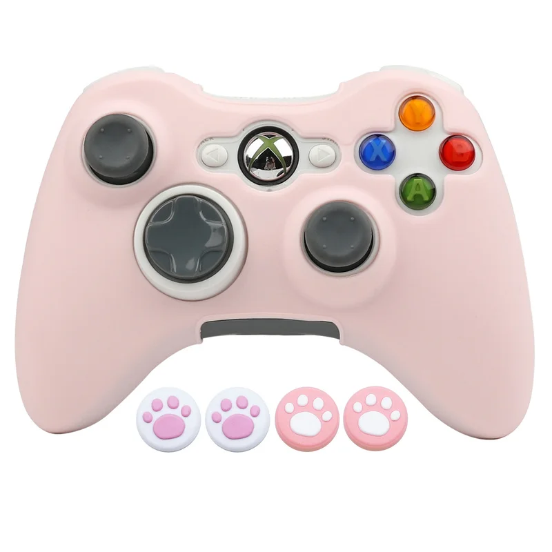 Pink Soft Silicone Protective Case For Xbox360 Controller Skin Gamepad Case Cover Games Accessories for Xbox 360 Joystick Cases
Pink Soft Silicone Protective Case For Xbox360 Controller Skin Gamepad Case Cover Games Accessories for Xbox 360 Joystick Cases
