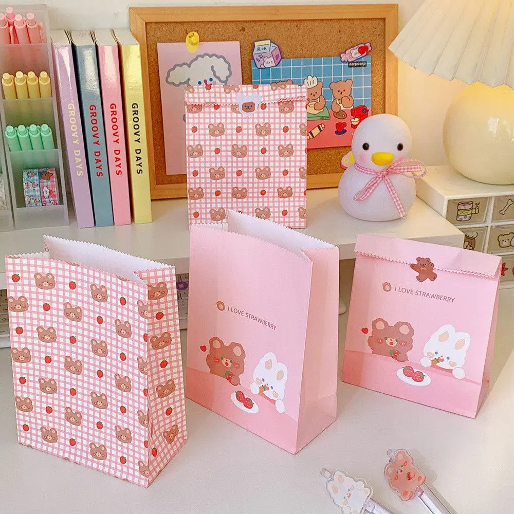 Pink Large-capacity Gift Bag Storage Paper Bags Packaging Bags Paper Bag Cartoon Bear Rabbit
Pink Large-capacity Gift Bag Storage Paper Bags Packaging Bags Paper Bag Cartoon Bear Rabbit