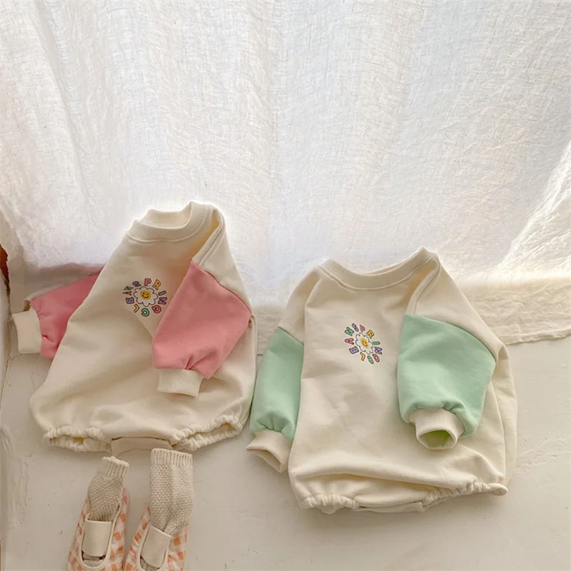 Baby Clothes New Born Cartoon Fashion Cute Smile Print Infant Boy Jumpsuit Cotton Sweet Flower Long Sleeve Warm Romper Hoodie
Baby Clothes New Born Cartoon Fashion Cute Smile Print Infant Boy Jumpsuit Cotton Sweet Flower Long Sleeve Warm Romper Hoodie