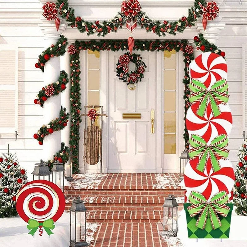 2 Set Christmas Outdoor Decorations Candy Xmas Yard Stakes Signs Weather Resistant Holiday New Year Home Decor
2 Set Christmas Outdoor Decorations Candy Xmas Yard Stakes Signs Weather Resistant Holiday New Year Home Decor