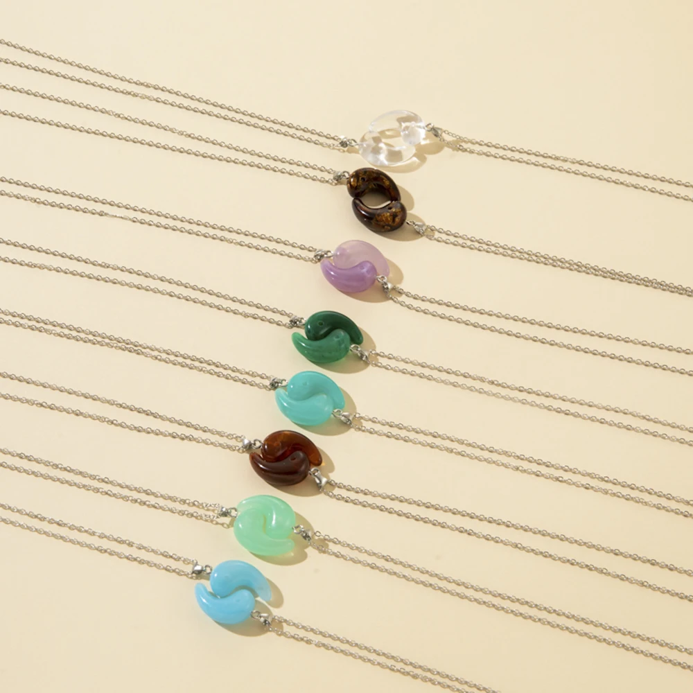 VG 6 YM Natural Agate Hook Jade Pendant Necklace Fashion Couple Wedding Necklace Jewelry Factory Direct Supply
VG 6 YM Natural Agate Hook Jade Pendant Necklace Fashion Couple Wedding Necklace Jewelry Factory Direct Supply