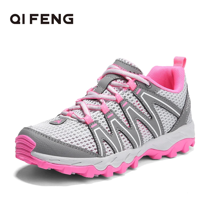 2022 Women Outdoor Sports Mesh Breathable Hiking Shoes Spring Summer Wear Resisting Trekking Footwear Rock Climbing Shoes Black 
2022 Women Outdoor Sports Mesh Breathable Hiking Shoes Spring Summer Wear Resisting Trekking Footwear Rock Climbing Shoes Black