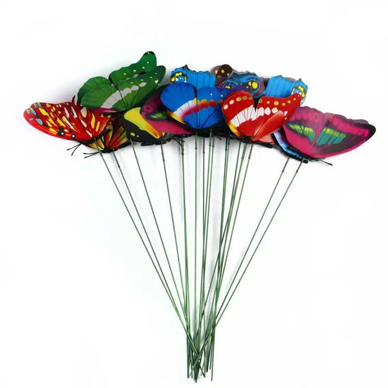 15pcs 7cm Artificial Butterflies toy Double-deck 3D Simulation Butterflies With Inserting Rods for kids Adults Interactive Game
15pcs 7cm Artificial Butterflies toy Double-deck 3D Simulation Butterflies With Inserting Rods for kids Adults Interactive Game