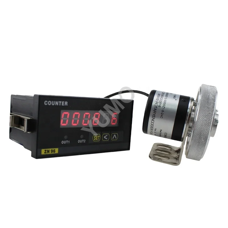 YUMO counter with encoder ATK72-C1 Electronic Digital Display Code Roller Meter Cable Length Counter
YUMO counter with encoder ATK72-C1 Electronic Digital Display Code Roller Meter Cable Length Counter
