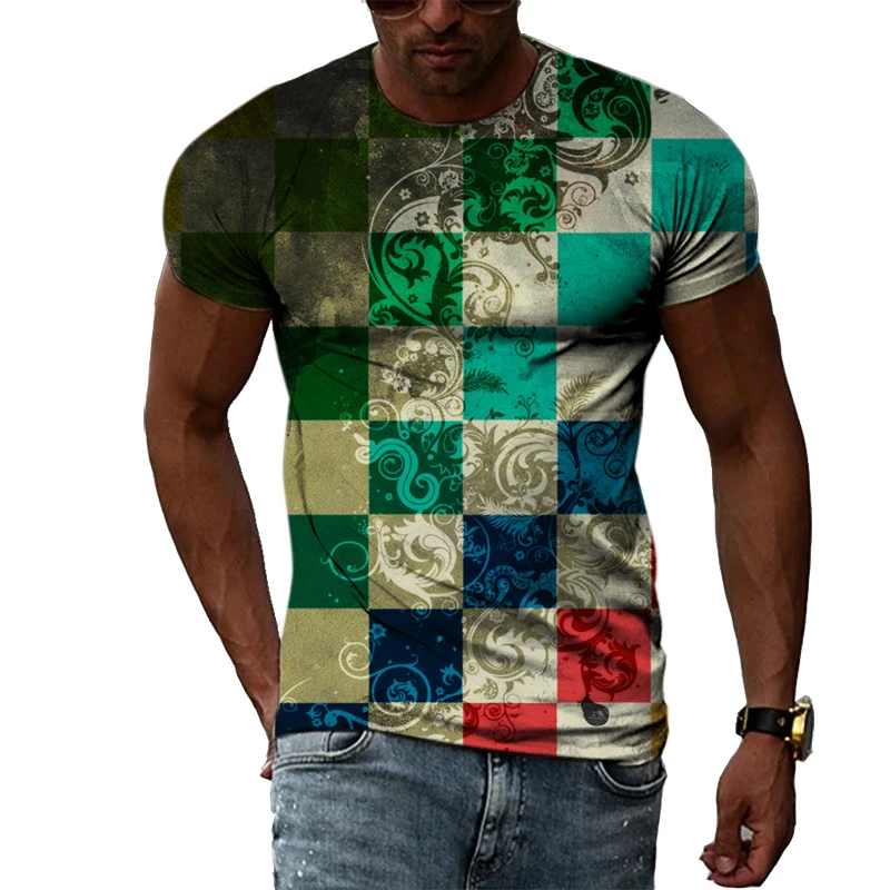 Summer trendyol Men Lattice graphic t shirts Fashion Cool Style O-neck Short Sleeve Tee Hip Hop harajuku Casual Printed T-shirt
Summer trendyol Men Lattice graphic t shirts Fashion Cool Style O-neck Short Sleeve Tee Hip Hop harajuku Casual Printed T-shirt