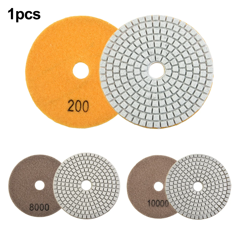 4"/100mm Diamond Polishing Pad Dry Use Sharp Flexible Sanding Disc Resin Bond For Granite Marble Stone Grinding Abrasive
4"/100mm Diamond Polishing Pad Dry Use Sharp Flexible Sanding Disc Resin Bond For Granite Marble Stone Grinding Abrasive