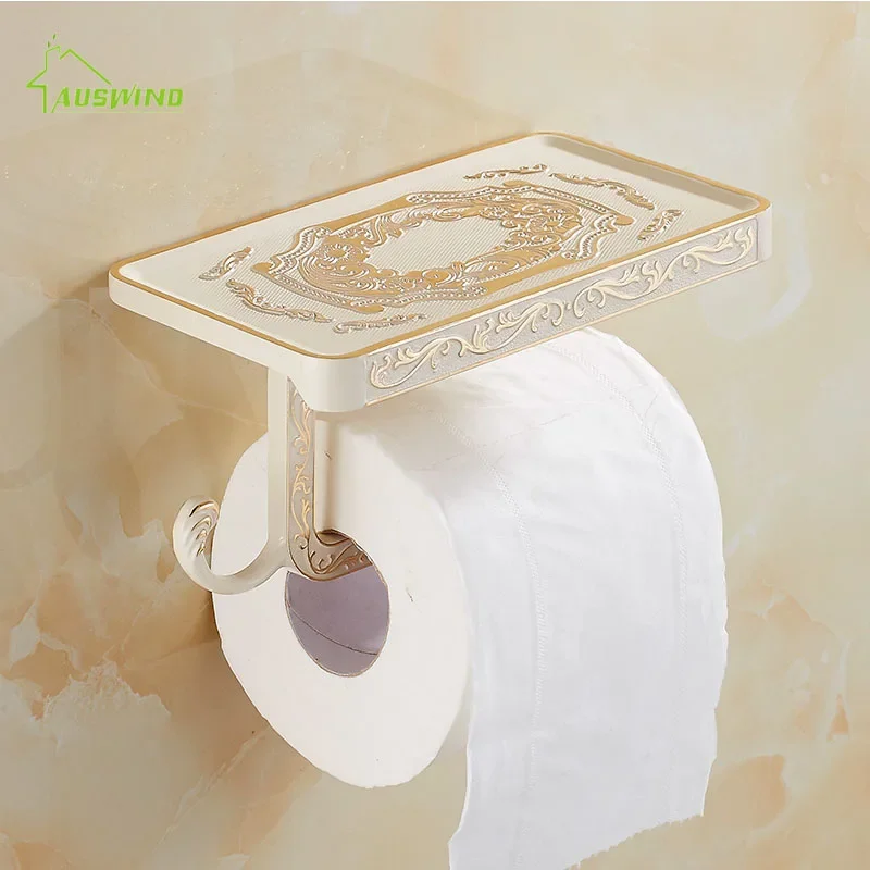 European Toilet Roller Holder Multifunctional Antique Toilet Paper Stainless Steel Gold Box Zinc Alloy Mobile Phone Holder
European Toilet Roller Holder Multifunctional Antique Toilet Paper Stainless Steel Gold Box Zinc Alloy Mobile Phone Holder