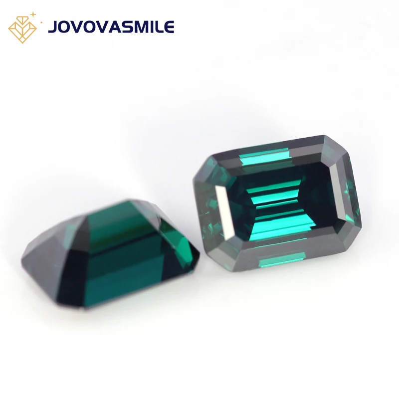 JOVOVASMILE Loose Moissanite Emerald Cut Dark Blue D Color VVS1 3*5mm to 10*12mm 0.4ct to 8ct Lab Diamond
JOVOVASMILE Loose Moissanite Emerald Cut Dark Blue D Color VVS1 3*5mm to 10*12mm 0.4ct to 8ct Lab Diamond