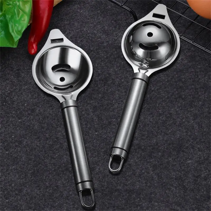 Egg White Separator Multifunctional Stainless Steel Egg White Dividers Convenient Kitchen Baking Separator Tool Eggs Yolk Filter
Egg White Separator Multifunctional Stainless Steel Egg White Dividers Convenient Kitchen Baking Separator Tool Eggs Yolk Filter