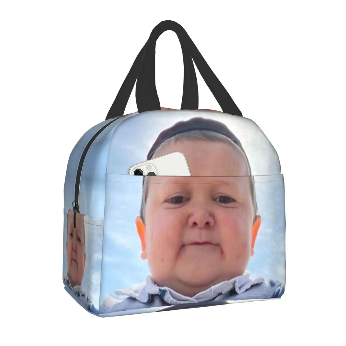 Hasbulla Hasbullah Smile Insulated Lunch Bag for Women Kids School Food Warm Cooler Thermal Lunch Box Office Picnic Travel Bags
Hasbulla Hasbullah Smile Insulated Lunch Bag for Women Kids School Food Warm Cooler Thermal Lunch Box Office Picnic Travel Bags