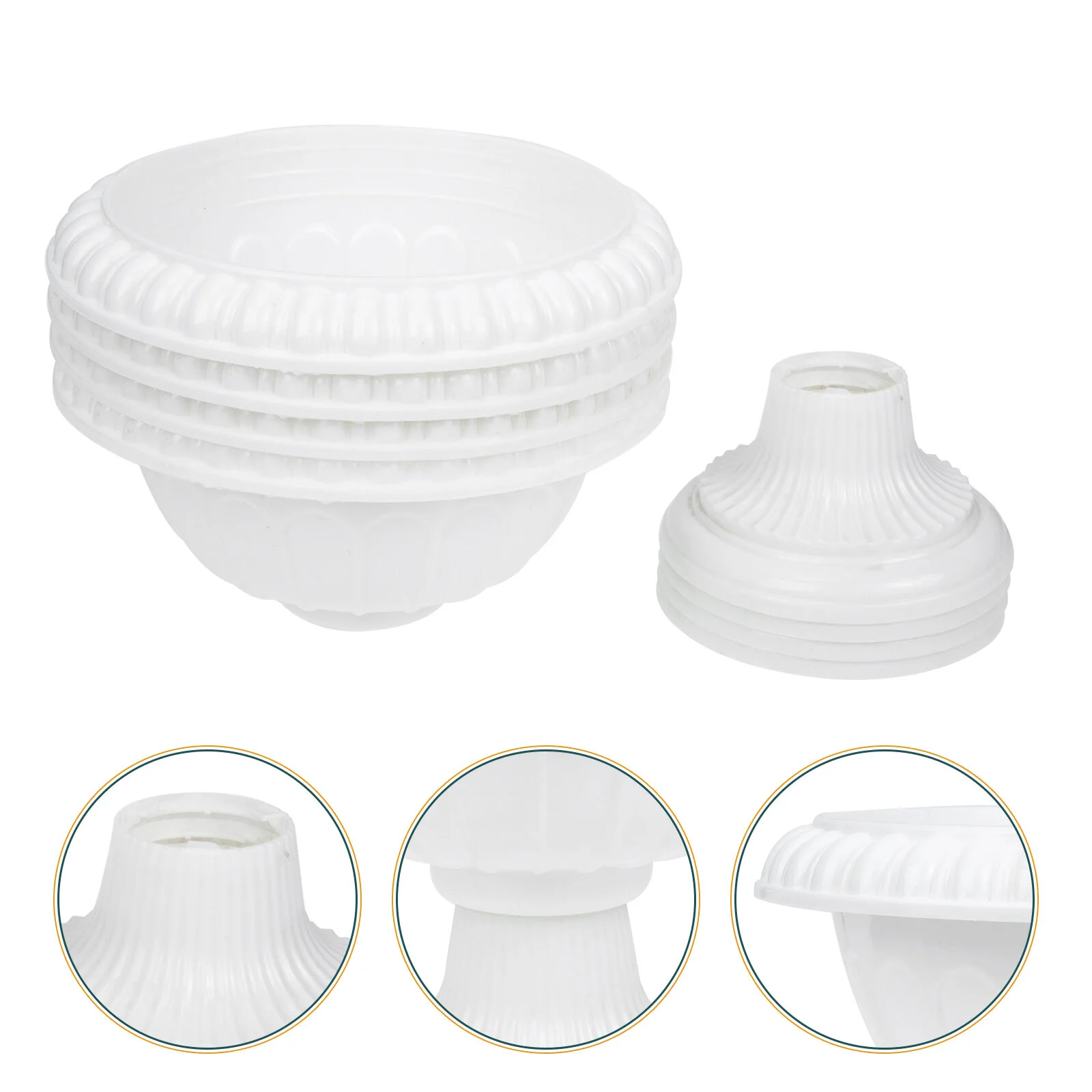 Coat Hanger European Style Flower Container Planter Plastic Roman Flowerpot White
Coat Hanger European Style Flower Container Planter Plastic Roman Flowerpot White