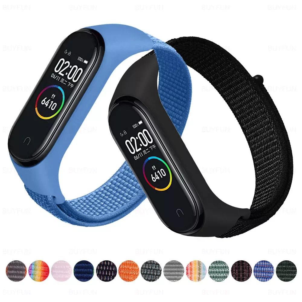 Colors Nylon Loop Strap For Xiaomi Mi band 6 5 4 3 Wristband Sports Breathable Bracelet Xiomi Miband 6 5 4 3 Replacement Strap
Colors Nylon Loop Strap For Xiaomi Mi band 6 5 4 3 Wristband Sports Breathable Bracelet Xiomi Miband 6 5 4 3 Replacement Strap