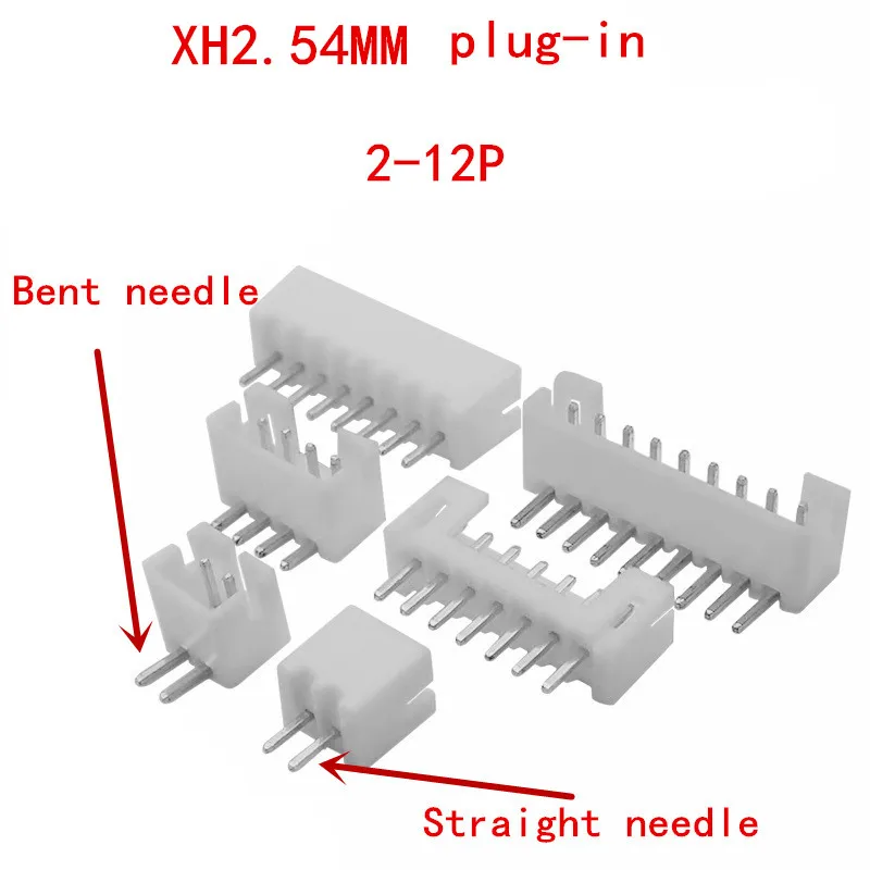20Pcs/lot XH2.54 Connector 2.54mm Pin Header XH2.54-2P/3P/4P/5P/6P/7P/8P/9P/10P/11P/12PStraight needle/Curved needle
20Pcs/lot XH2.54 Connector 2.54mm Pin Header XH2.54-2P/3P/4P/5P/6P/7P/8P/9P/10P/11P/12PStraight needle/Curved needle