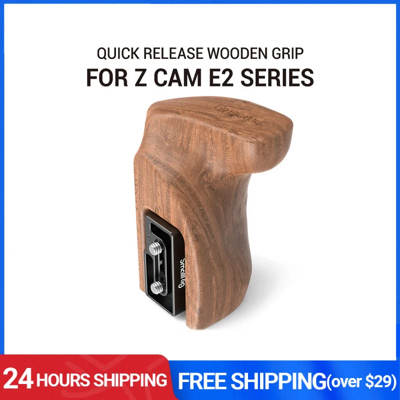 Быстросъемная эргономичная деревянная ручка SmallRig для DSLR-камеры Z CAM E2 Series s со встроенным шестигранным ключом DIY Rig- 2457
Быстросъемная эргономичная деревянная ручка SmallRig для DSLR-камеры Z CAM E2 Series s со встроенным шестигранным ключом DIY Rig- 2457