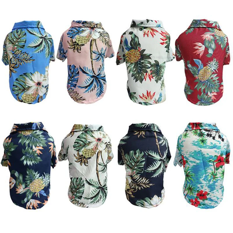 Hawaiian Pet Dog Clothes Summer French Bulldog Chihuahua Puppy Pet Clothes for Small and Medium Dog Chihuahuas Ropa Perro Pug
Hawaiian Pet Dog Clothes Summer French Bulldog Chihuahua Puppy Pet Clothes for Small and Medium Dog Chihuahuas Ropa Perro Pug
