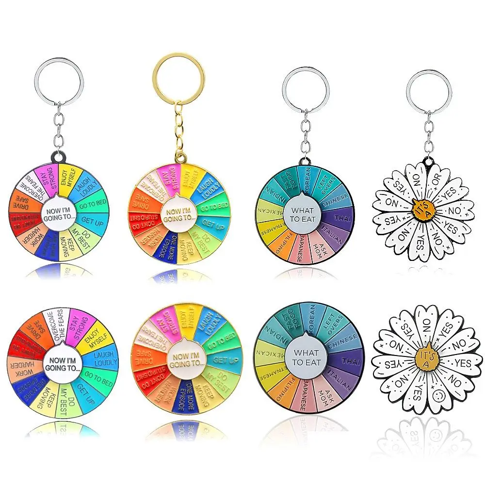 Trendy Daisy Rainbow Color Alloy Women Lapel Pin Girl Gift Key Ring What To Eat Badge Sliding Key Chain Spinning Brooch
Trendy Daisy Rainbow Color Alloy Women Lapel Pin Girl Gift Key Ring What To Eat Badge Sliding Key Chain Spinning Brooch