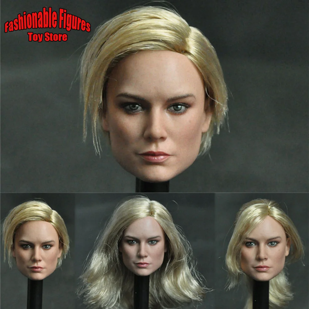 Mancotoys MC002 1/6 Women Soldier European Beauty Brie Larson Head Sculpt Cool Blonde Girl Head Model For 12'' Action Figure
Mancotoys MC002 1/6 Women Soldier European Beauty Brie Larson Head Sculpt Cool Blonde Girl Head Model For 12'' Action Figure