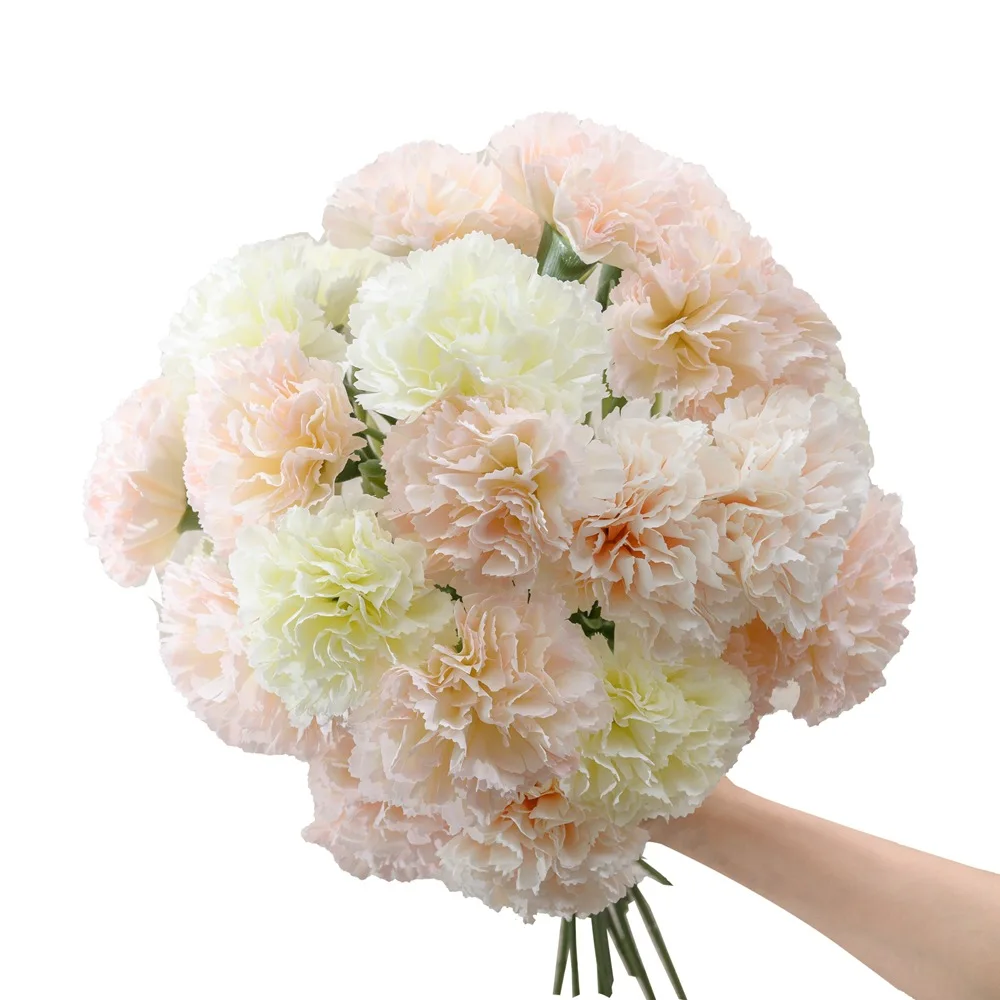 Artificial Flowers For Home Decoration Diy Mother's Day Gift Fake Plastic Plants Silk Carnation Wedding Centerpieces For Tables
Artificial Flowers For Home Decoration Diy Mother's Day Gift Fake Plastic Plants Silk Carnation Wedding Centerpieces For Tables