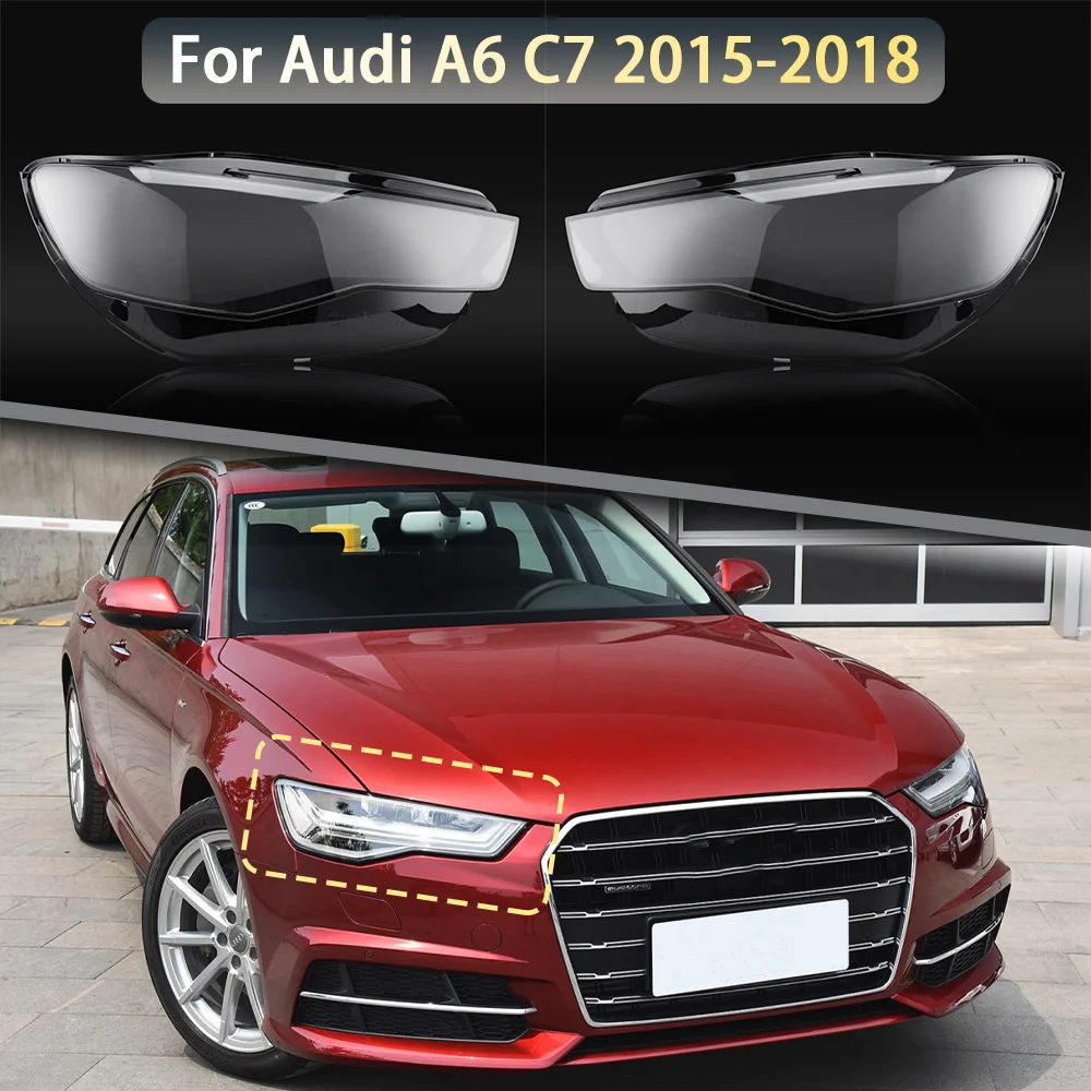 Front Headlight Cover Headlight Cover Lamp Shell Headlamps Transparent Lampshade Lens For Audi A6 C7 2015-2018 Car Accessories
Front Headlight Cover Headlight Cover Lamp Shell Headlamps Transparent Lampshade Lens For Audi A6 C7 2015-2018 Car Accessories