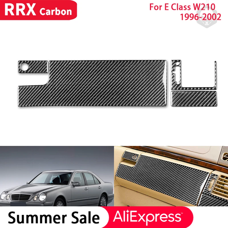 RRX Car Carbon Fiber Sticker Copilot Air Vent Glove Box Handle Switch Decor Cover Trim for Mercedes Benz W210 E-Class 1996-2002
RRX Car Carbon Fiber Sticker Copilot Air Vent Glove Box Handle Switch Decor Cover Trim for Mercedes Benz W210 E-Class 1996-2002