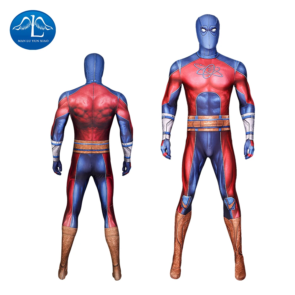 Костюм Atom Smasher на Хэллоуин, карнавал, черный костюм супергероя Адама, костюм злодея, полный костюм для косплея, комбинезон
Костюм Atom Smasher на Хэллоуин, карнавал, черный костюм супергероя Адама, костюм злодея, полный костюм для косплея, комбинезон