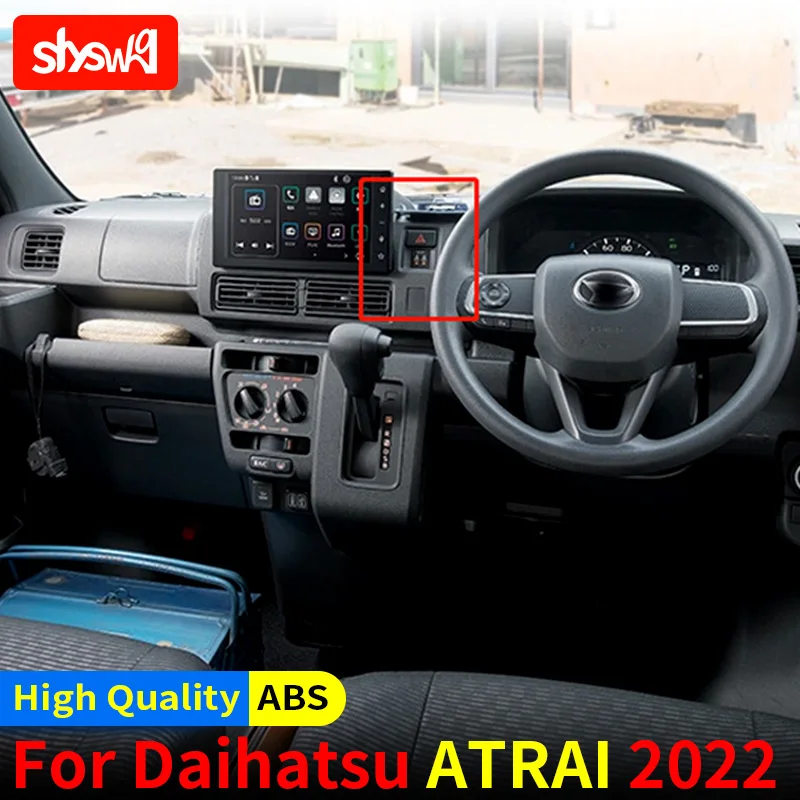 For Daihatsu Atrai S700 S710 Modified Double Flashing Light Alarm Button Frame 2022 2023 ABS Bright Trim Interior Accessories
For Daihatsu Atrai S700 S710 Modified Double Flashing Light Alarm Button Frame 2022 2023 ABS Bright Trim Interior Accessories