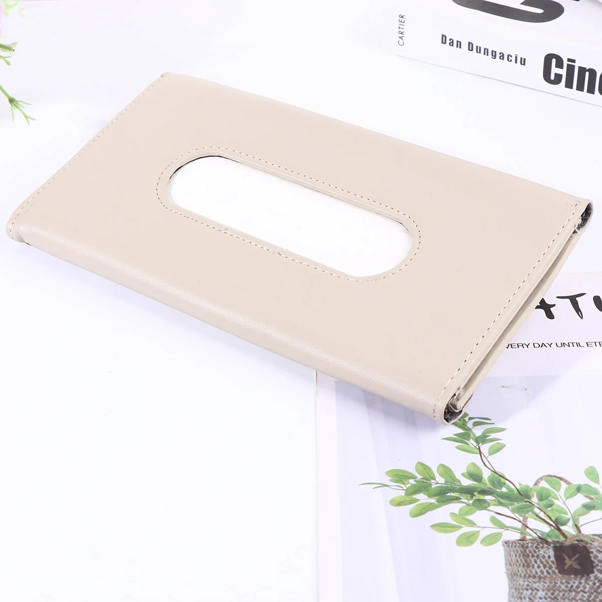 Car Tissue Holder Sun Visor Napkin Clip Hanging Box PU Backseat Tissue Case Container Organizer for Car Auto Vehicle Beige
Car Tissue Holder Sun Visor Napkin Clip Hanging Box PU Backseat Tissue Case Container Organizer for Car Auto Vehicle Beige