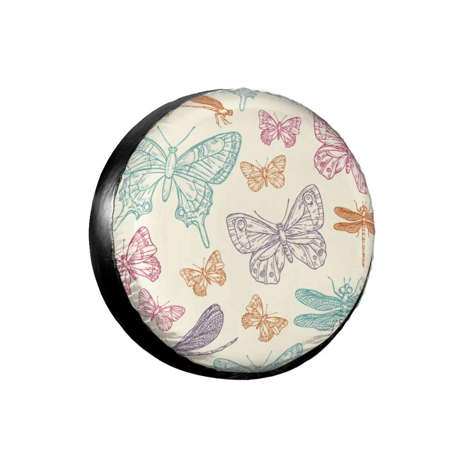 3D Butterfly Spare Tire Cover Waterproof Dustproof Sun Wheel Tire Cover For Jeep, Trailer, RV, SUV Vehicle Anime Tire Cover
3D Butterfly Spare Tire Cover Waterproof Dustproof Sun Wheel Tire Cover For Jeep, Trailer, RV, SUV Vehicle Anime Tire Cover