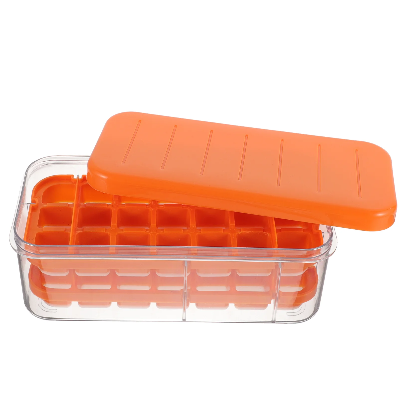 Silicone Ice Box Container Storage Bin Freezer Cube Tray Lid Mold Trays Mini Lids
Silicone Ice Box Container Storage Bin Freezer Cube Tray Lid Mold Trays Mini Lids