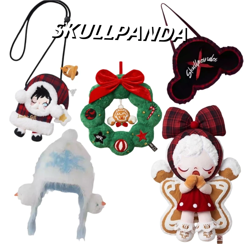 Подлинная Skullpanda Tell Me What You Want Serie Периферия Модный одиночный продукт Подушка Сумка
