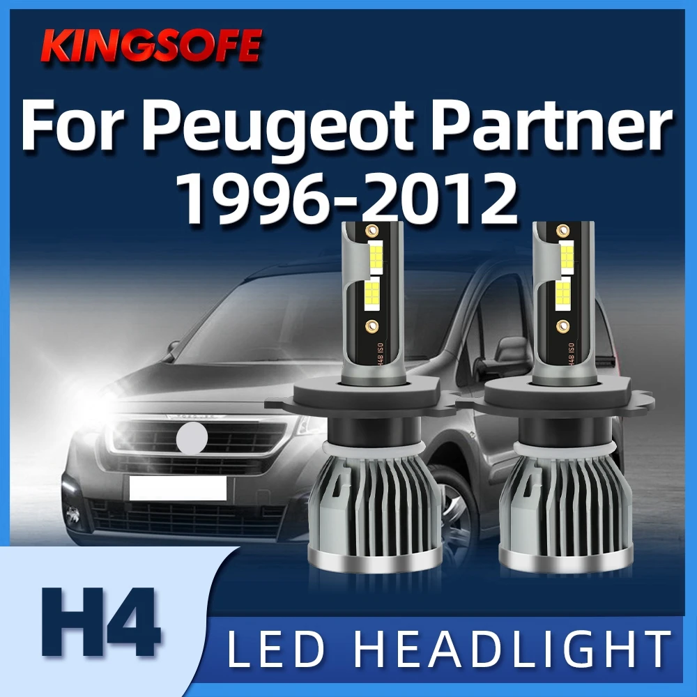 KIONGSOFE Automotive LED Car Headlight H4 Bulbs For Peugeot Partner 1996-2002 2003 2004 2005 2006 2007 2008 2009 2010 2011 2012
KIONGSOFE Automotive LED Car Headlight H4 Bulbs For Peugeot Partner 1996-2002 2003 2004 2005 2006 2007 2008 2009 2010 2011 2012