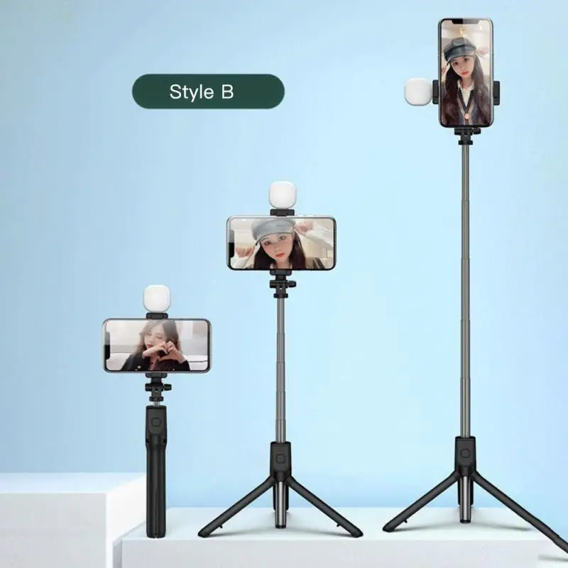 360 Rotation Selfie Stick Extendable Monopod Tripod With Dual Fill Light Selfie Stick For Mobile Phones Bluetooth Remote
360 Rotation Selfie Stick Extendable Monopod Tripod With Dual Fill Light Selfie Stick For Mobile Phones Bluetooth Remote