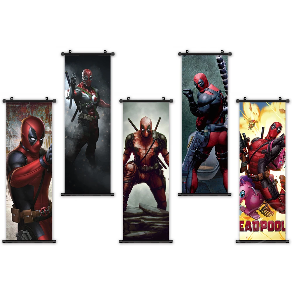 Deadpool Wall Art Marvel Canvas Movie Pictures Modern Painting Printed The Avengers Poster Plastic Hanging Scrolls Home Decor
Deadpool Wall Art Marvel Canvas Movie Pictures Modern Painting Printed The Avengers Poster Plastic Hanging Scrolls Home Decor