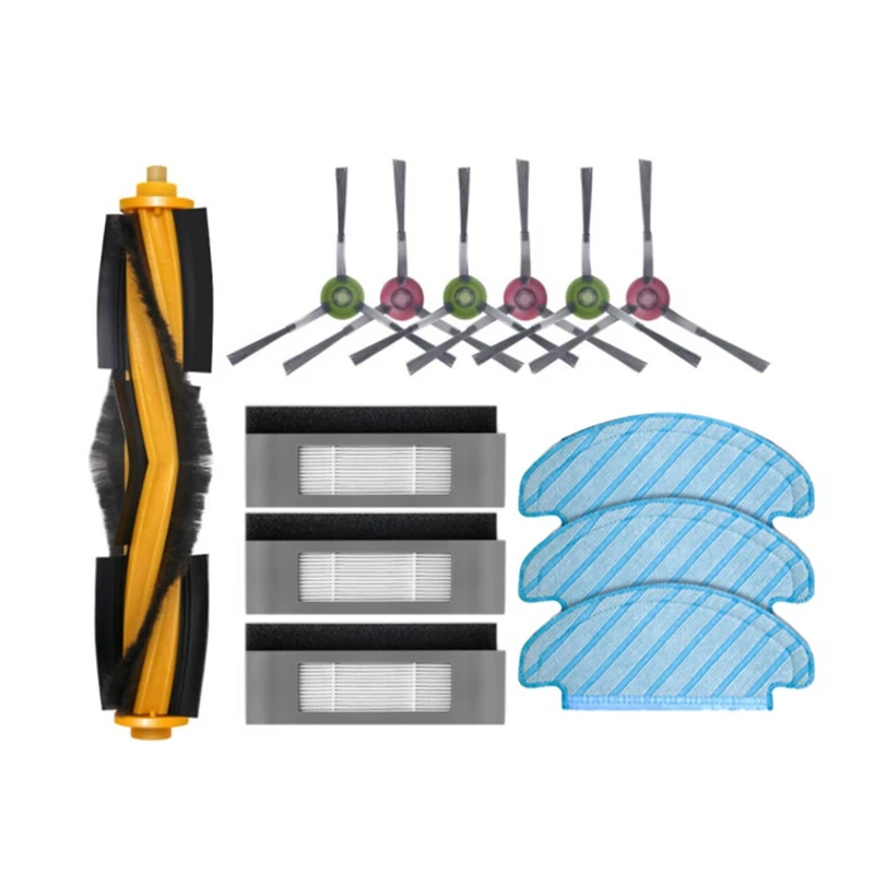 Vacuum Cleaner Hepa Filter Main Side Brush Mop For Ecovacs Deebot T9 T8 AIVI Replacement Part Robot Vacuum Cleaner
Vacuum Cleaner Hepa Filter Main Side Brush Mop For Ecovacs Deebot T9 T8 AIVI Replacement Part Robot Vacuum Cleaner
