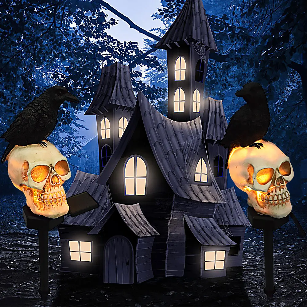 Halloween Outdoor Light Skeleton Ghost Horror Grimace Solar LED Light Party Decoration Outdoor Balcony Holiday Lamp Garden Decor
Halloween Outdoor Light Skeleton Ghost Horror Grimace Solar LED Light Party Decoration Outdoor Balcony Holiday Lamp Garden Decor