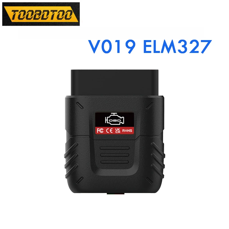 Автомобильный диагностический сканер ELM327 V019, Bluetooth 4,0, считыватель кодов неисправностей для Android, iOS, Windows, OBD2
Автомобильный диагностический сканер ELM327 V019, Bluetooth 4,0, считыватель кодов неисправностей для Android, iOS, Windows, OBD2