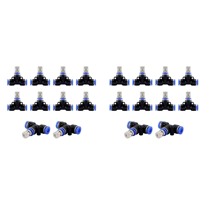 Misting Nozzle Kit 1/4-Inch With Nozzle Spray Cooling Device Connectors For Outdoor Water Mister Cooling System 20Pcs
Misting Nozzle Kit 1/4-Inch With Nozzle Spray Cooling Device Connectors For Outdoor Water Mister Cooling System 20Pcs