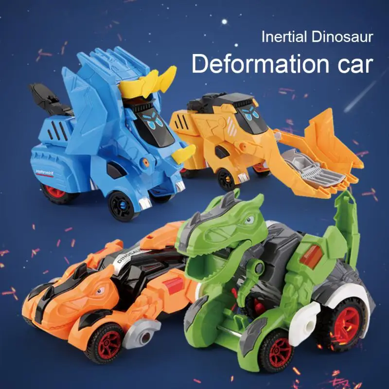 Deformation Dinosaur Inertia Toy Car Children Puzzle Push Forward Play Vehicle Simulaiton Animal Transformation Model Toys
Deformation Dinosaur Inertia Toy Car Children Puzzle Push Forward Play Vehicle Simulaiton Animal Transformation Model Toys
