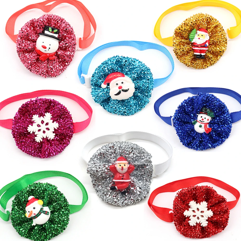 60PCS Christmas Grooming Shining Dog Bow Ties Adjustable Pet Bowties for Small-Middle Decorate Dog Supplies Puppy Accessories
60PCS Christmas Grooming Shining Dog Bow Ties Adjustable Pet Bowties for Small-Middle Decorate Dog Supplies Puppy Accessories